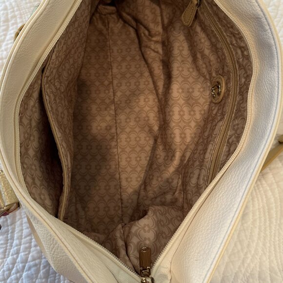Charming Charlie Beige and Tan Purse - Picture 6 of 7